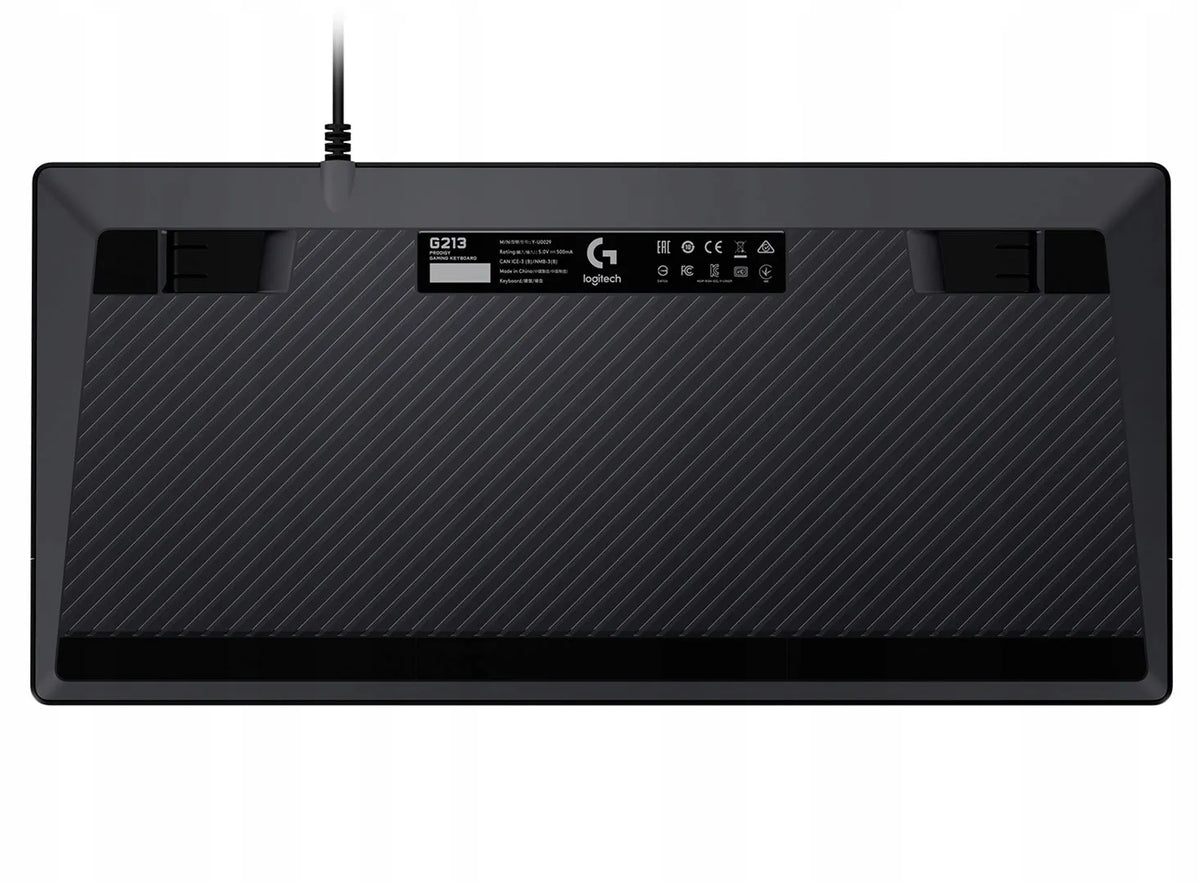 „Logitech Prodigy G213“ klaviatūra, 920-008093, membraninė, USB, US international QWERTY, juoda