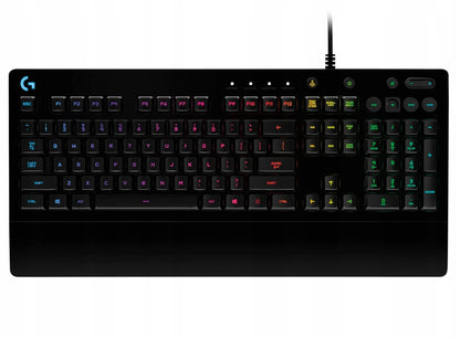 „Logitech Prodigy G213“ klaviatūra, 920-008093, membraninė, USB, US international QWERTY, juoda