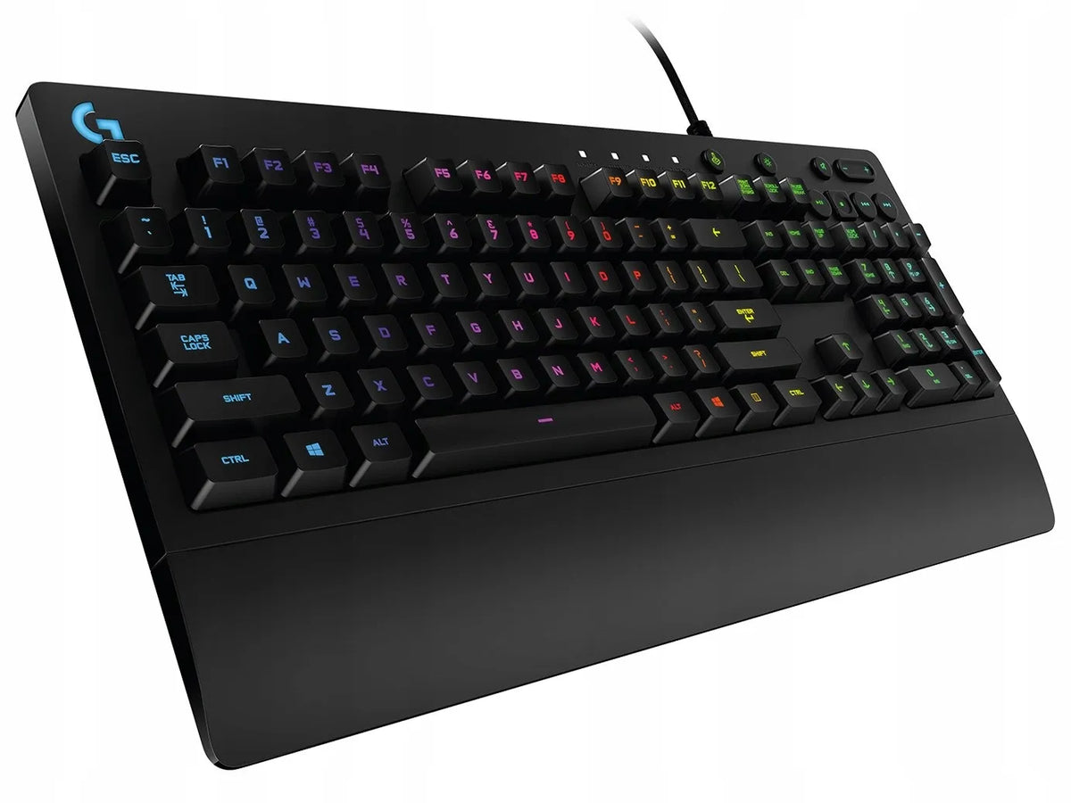 „Logitech Prodigy G213“ klaviatūra, 920-008093, membraninė, USB, US international QWERTY, juoda