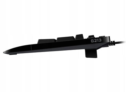 „Logitech Prodigy G213“ klaviatūra, 920-008093, membraninė, USB, US international QWERTY, juoda