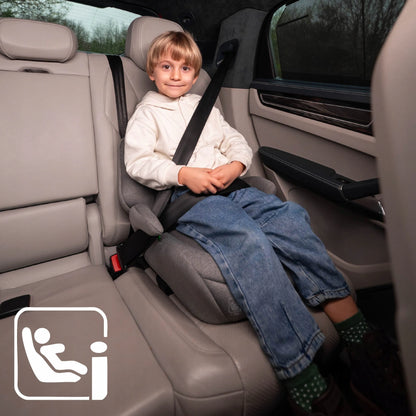 Lorelli automobilinė kėdutė-paaukštinimas su atlošu i-Size 125-150 cm ISOFIX 2in1