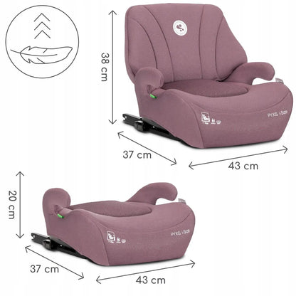 Lorelli automobilinė kėdutė-paaukštinimas su atlošu i-Size 125-150 cm ISOFIX 2in1