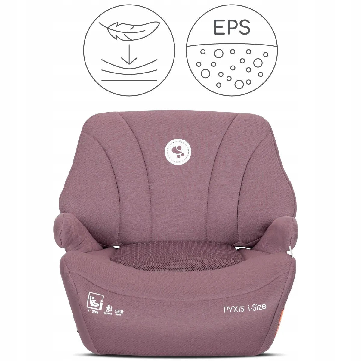 Lorelli automobilinė kėdutė-paaukštinimas su atlošu i-Size 125-150 cm ISOFIX 2in1