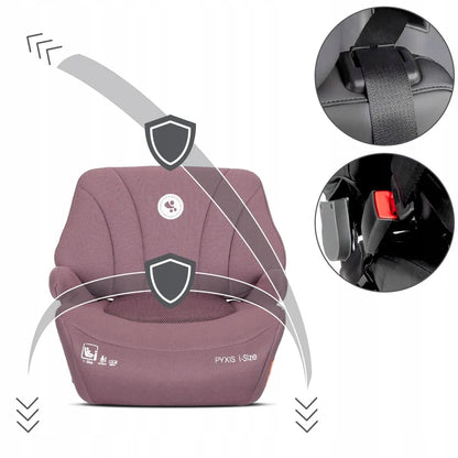 Lorelli automobilinė kėdutė-paaukštinimas su atlošu i-Size 125-150 cm ISOFIX 2in1