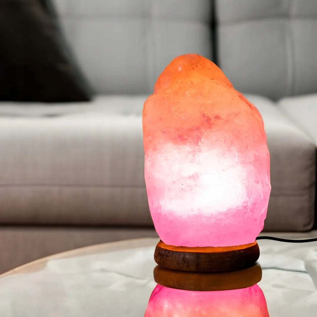 LTC GA32 Himalajų druskos lempa-naktinė lemputė, USB, RGB
