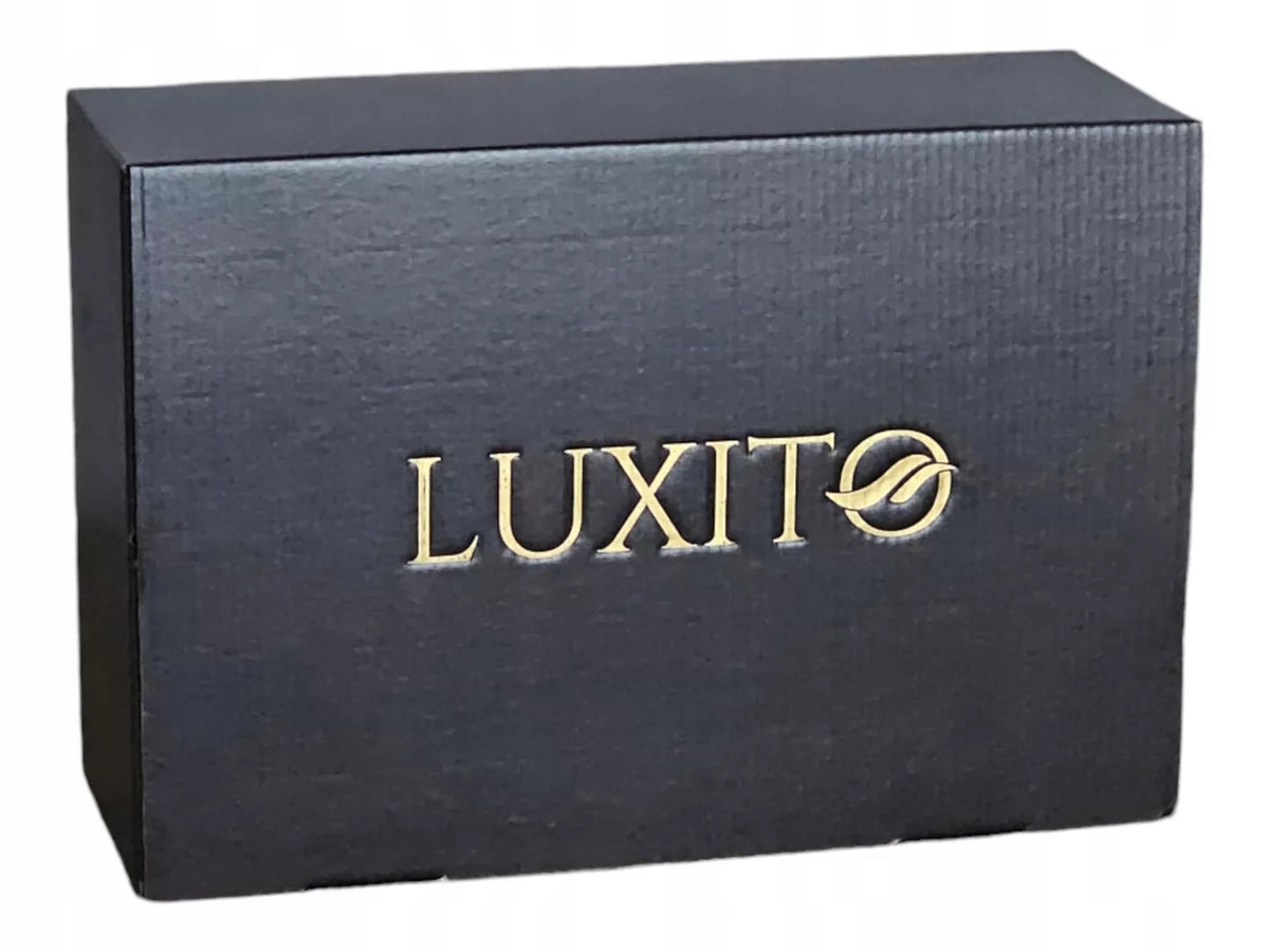 LUXITO Braid viskio ir gėrimų taurės, 300 ml, 6 vnt., rinkinys dovanai