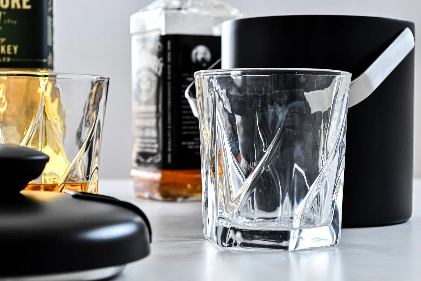 LUXITO HARRY stiklinės viskiui ir gėrimams 330 ml, 6 vnt. rinkinys