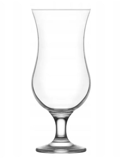 LUXITO HAVANA 390ml kokteilių, gėrimų ir alaus taurės su kojele, 6 vnt. rinkinys