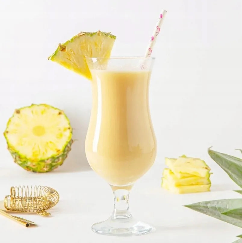 LUXITO HAVANA 390ml kokteilių, gėrimų ir alaus taurės su kojele, 6 vnt. rinkinys