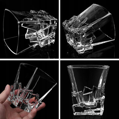 LUXITO ICEBERG viskio stiklinės, 280 ml, 6 vnt. rinkinys