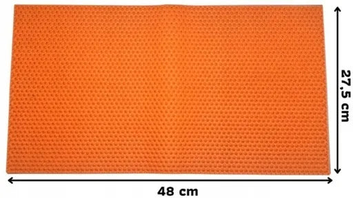 LYAPKO didelis masažinis kilimėlis su 7,0 mm adatomis, oranžinis