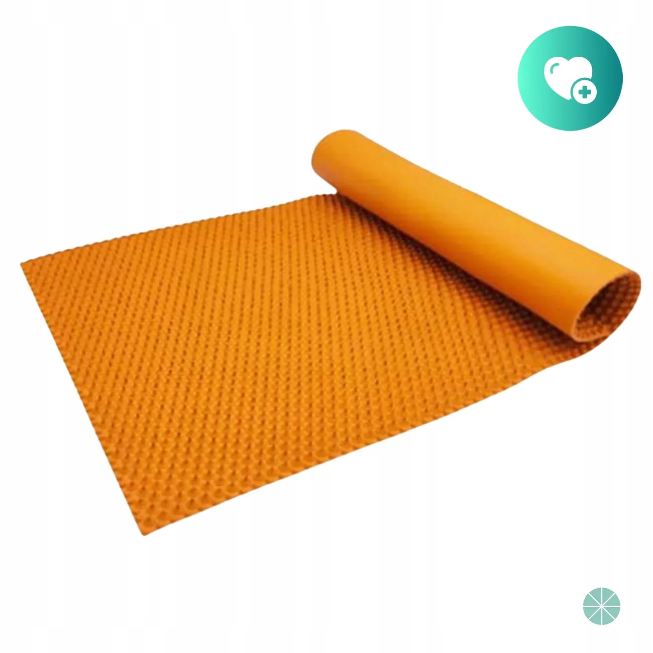 LYAPKO didelis masažinis kilimėlis su 7,0 mm adatomis, oranžinis