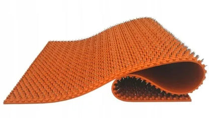 LYAPKO didelis masažinis kilimėlis su 7,0 mm adatomis, oranžinis