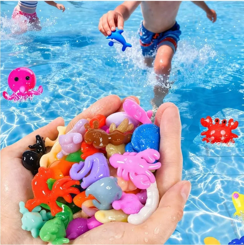 Magic Jelly 23 viename – vandens gelio klijų kūrybinis 3D modeliavimo rinkinys