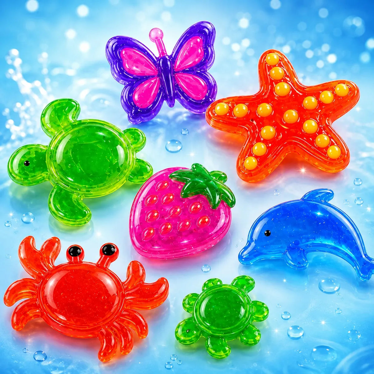 „Magic Jelly XXL“ vandens gelio 3D figūrėlių kūrybinis rinkinys vaikams