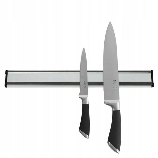 Magnetinė virtuvinė juosta peiliams ir įrankiams, 39 cm, metalinė