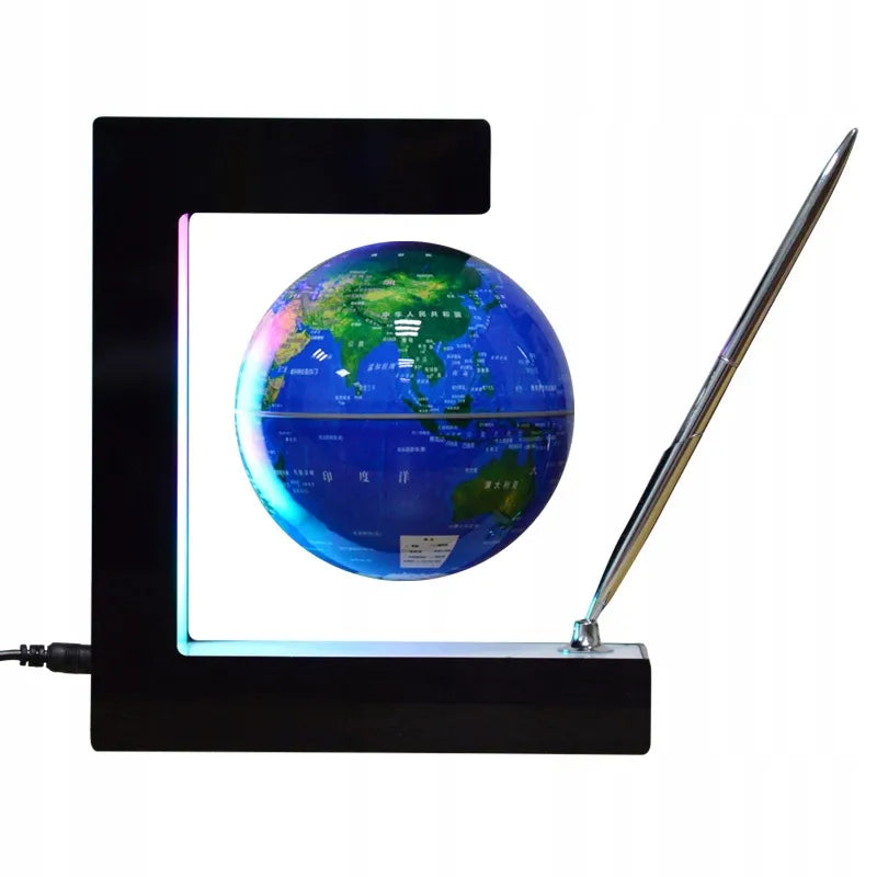 Magnetinis levituojantis gaublys su LED