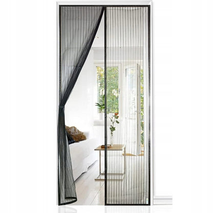 Magnetinis tinklelis nuo vabzdžių durims, savaime užsidarantis tinklelis 210x100