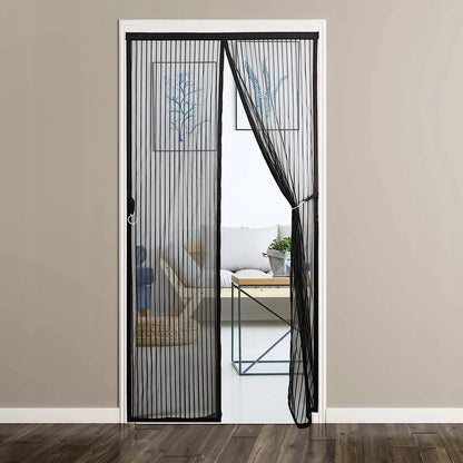 Magnetinis tinklelis nuo vabzdžių durims, savaime užsidarantis tinklelis 210x100
