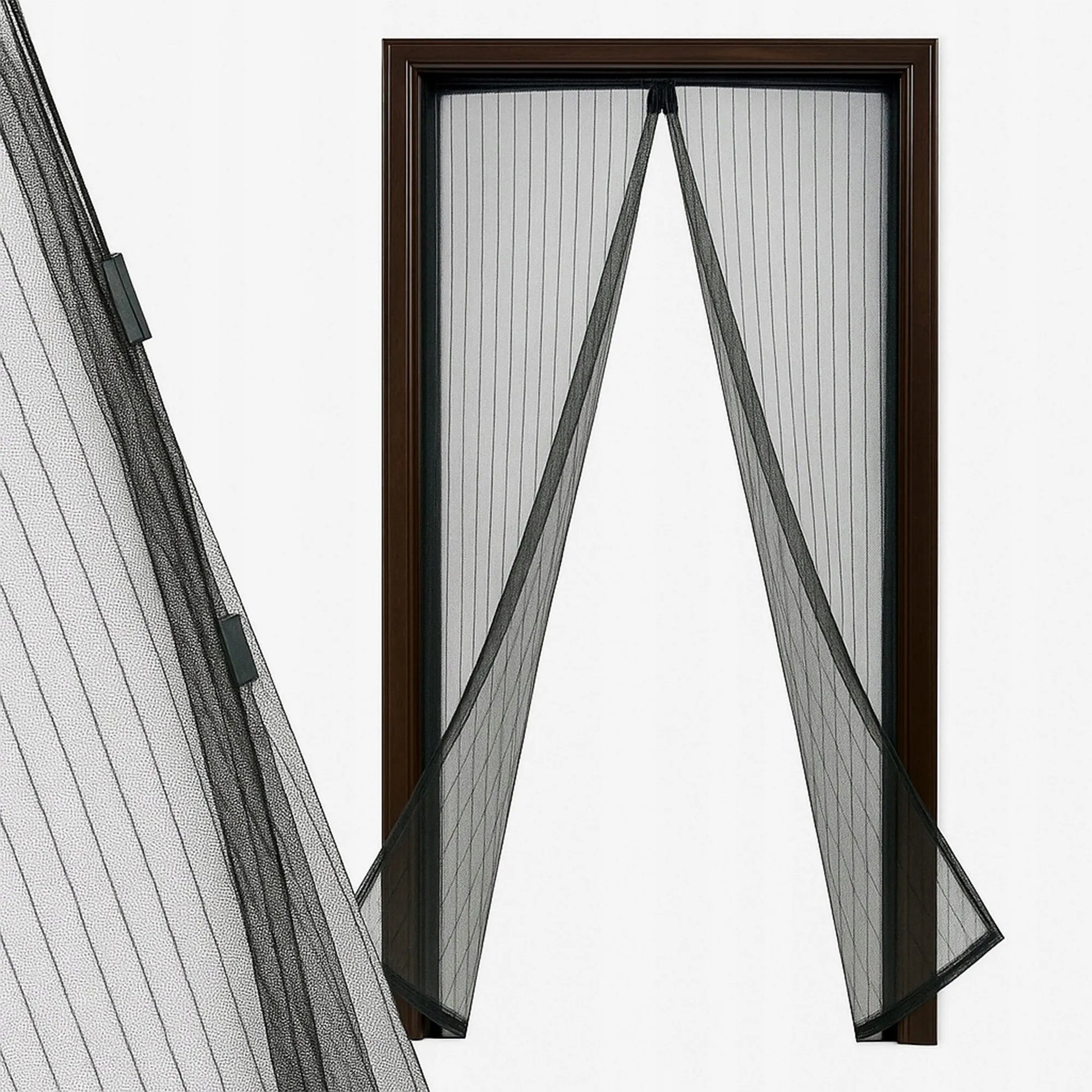 Magnetinis tinklelis nuo vabzdžių durims, savaime užsidarantis tinklelis 210x100
