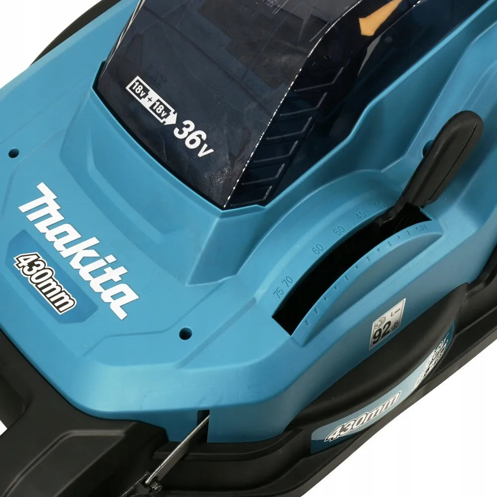 „Makita“ akumuliatorinė vejapjovė 38 cm, 40 l, 2 × 18 V LXT, XPT, Li-Ion