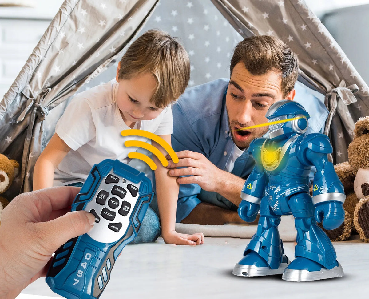 „MalPlay“ nuotoliniu būdu valdomas interaktyvus robotas, šoka, vaikšto ir dainuoja