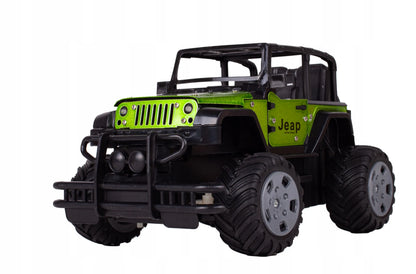 MalPlay nuotoliniu būdu valdomas metalinis visureigis „Jeep“ RC 1:20