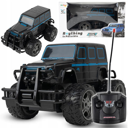 MalPlay RC SWAT visureigis su nuotolinio valdymo pulteliu ir USB įkrovimu