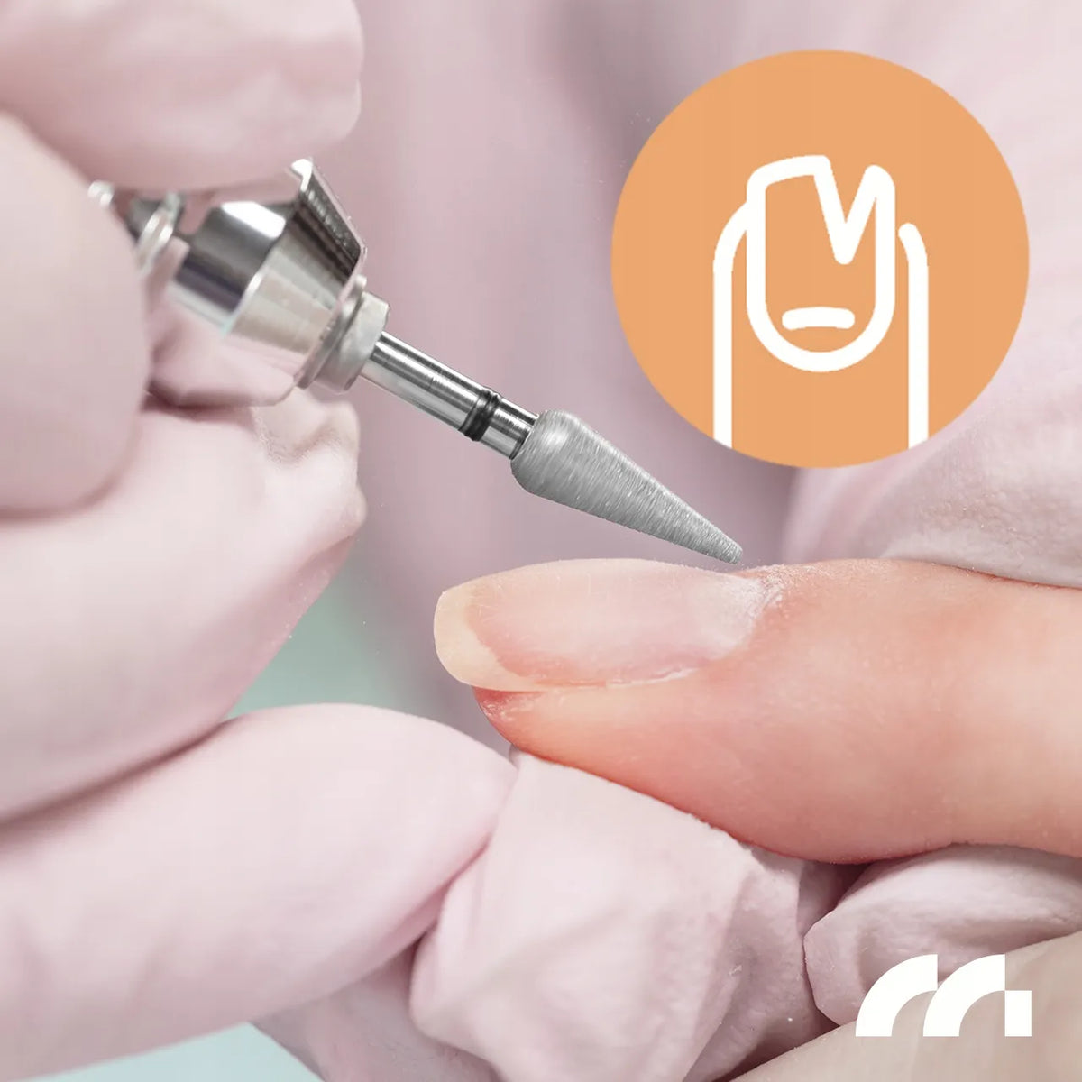 Maltec ND-2WH profesionali nagų frezavimo mašinėlė manikiūrui ir pedikiūrui, 65 W, su frezų rinkiniu