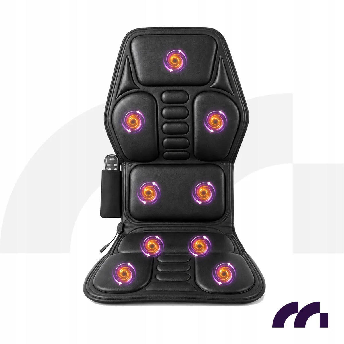 MalTec SeatVibe Lux vibruojantis masažo kilimėlis su šildymo funkcija, 113 × 48 cm