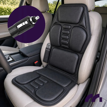 MalTec SeatVibe Lux vibruojantis masažo kilimėlis su šildymo funkcija, 113 × 48 cm