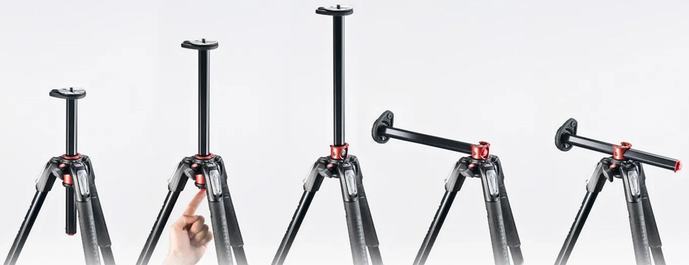 Manfrotto 055XPRO3 aliumininis trikojis, 3 sekcijų