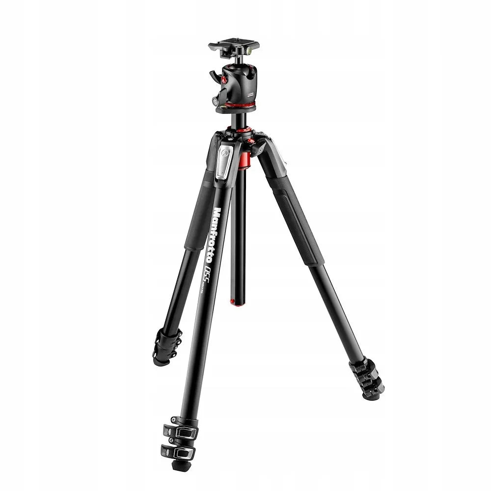 MANFROTTO MK055XPRO3-BHQ2 – trikojis stovas MT055XPRO3 su galvute MHXPRO-BHQ2