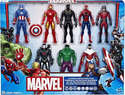 „Marvel Avengers Ultimate Protection“ – 8 „Marvel“ superherojų figūrėlių rinkinys