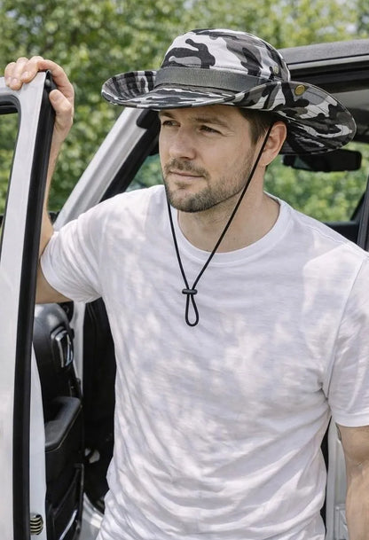 Maskuojanti bucket hat tipo kepurė, kariška, žvejybinė, lengva, vasarinė 3134