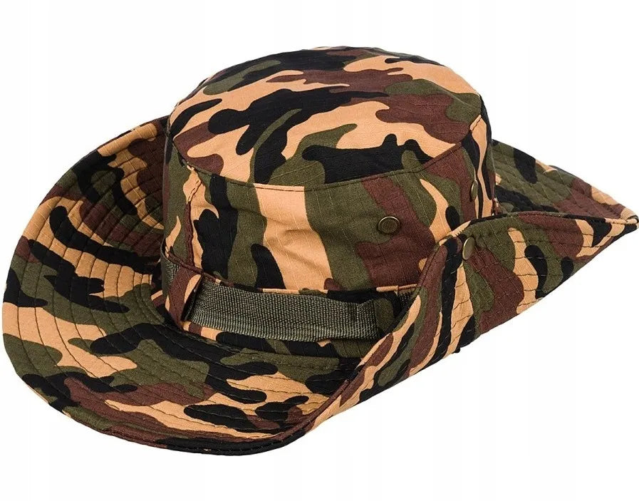 Maskuojanti bucket hat tipo kepurė, kariška, žvejybinė, lengva, vasarinė 3134