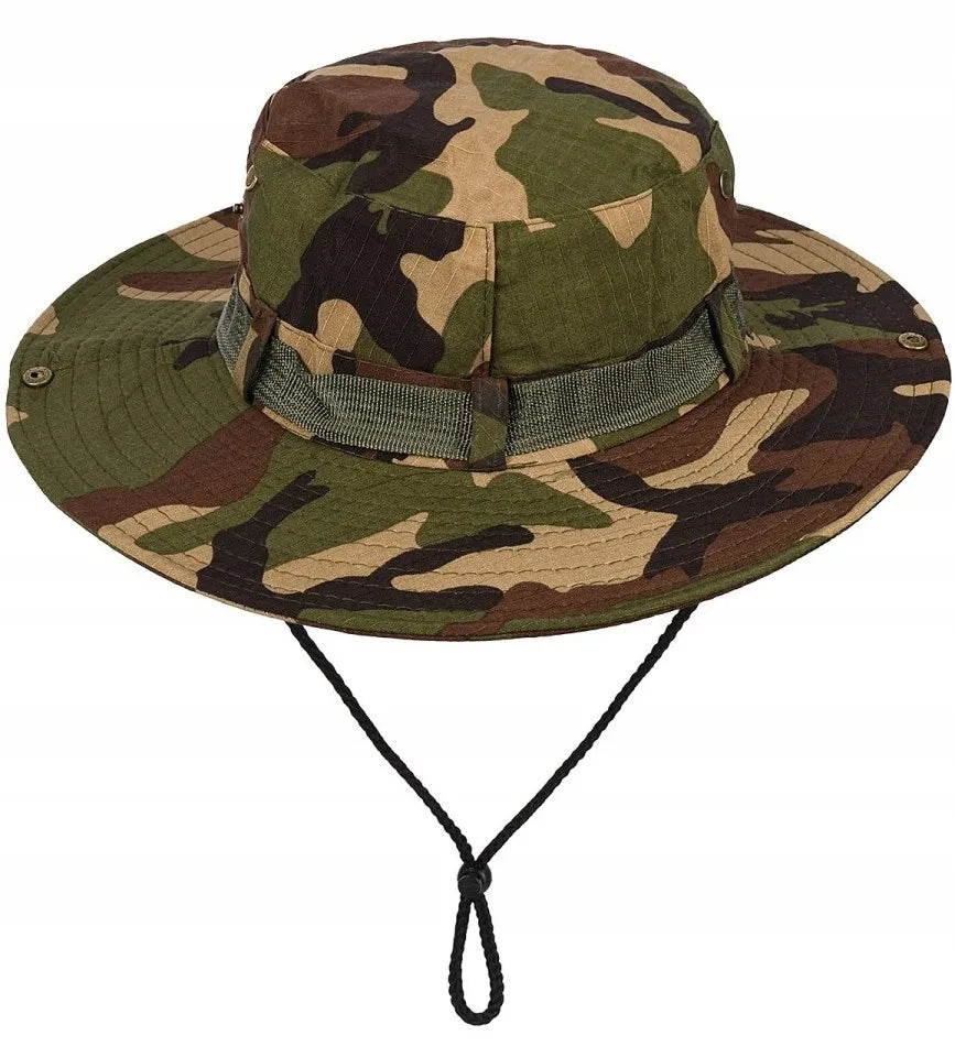 Maskuojanti bucket hat tipo kepurė, kariška, žvejybinė, lengva, vasarinė 3134