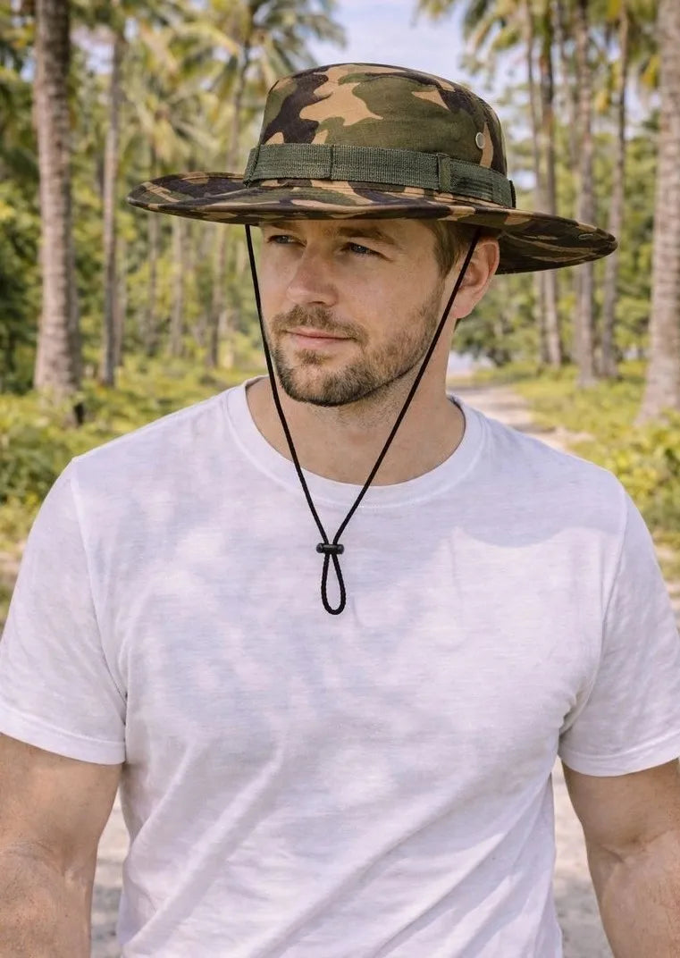 Maskuojanti bucket hat tipo kepurė, kariška, žvejybinė, lengva, vasarinė 3134