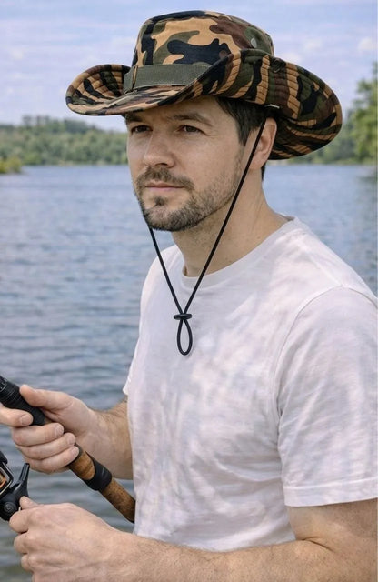 Maskuojanti bucket hat tipo kepurė, kariška, žvejybinė, lengva, vasarinė 3134