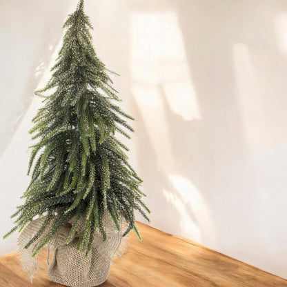 Maža dirbtinė kalėdinė eglutė „Artpol“, aukso spalvos blizgučiais, 44 cm