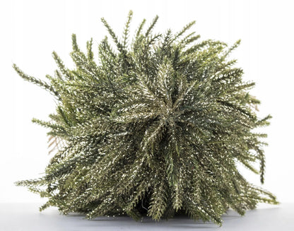Maža dirbtinė kalėdinė eglutė „Artpol“, aukso spalvos blizgučiais, 44 cm