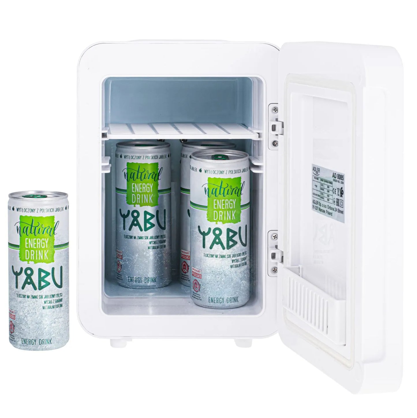 Mažas nešiojamas mini kelioninis šaldytuvas 4L 12V 230V su šildymo funkcija