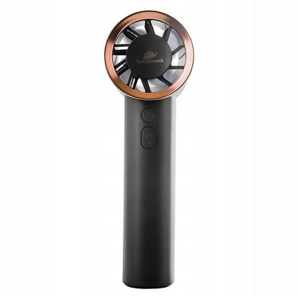 Mažas rankinis ventiliatorius Spacetronik SPF-AIRPUFF1-DG, pilkas