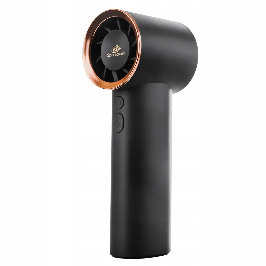 Mažas rankinis ventiliatorius Spacetronik SPF-AIRPUFF1-DG, pilkas
