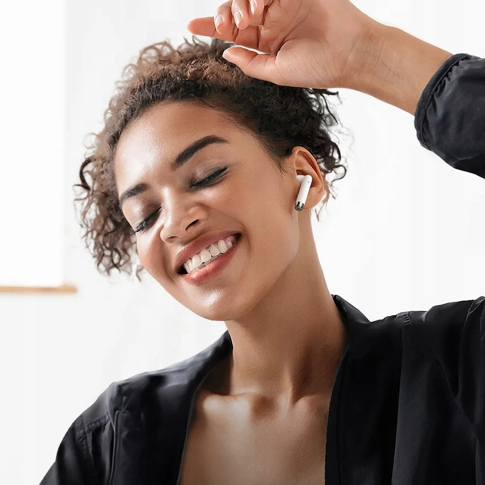 „Mcdodo Earbuds Lite“ belaidės į ausis įstatomos ausinės, „Bluetooth 5.3“, su mikrofonu, baltos