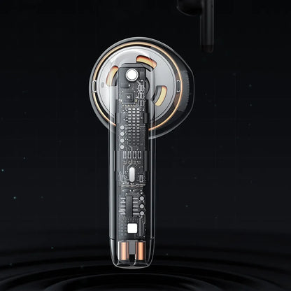 „Mcdodo Earbuds Lite“ belaidės į ausis įstatomos ausinės, „Bluetooth 5.3“, su mikrofonu, baltos