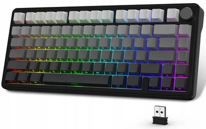 Mechaninė klaviatūra Attack Shark X85 75% Hot Swap 2.4Ghz Wireless RGB BL