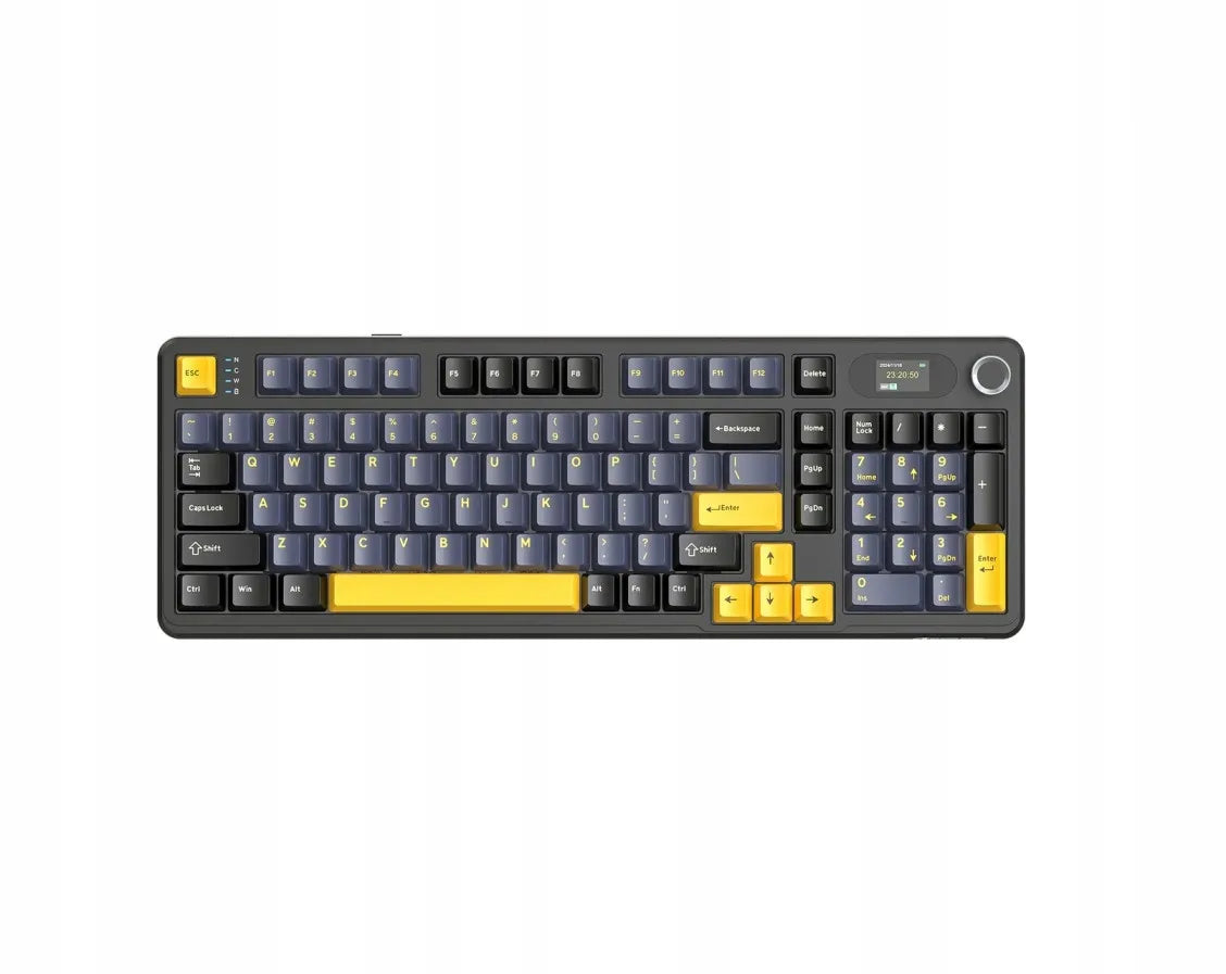 Mechaninė klaviatūra Attack Shark X98Pro Hot Swap 2.4Ghz RGB su ekranu
