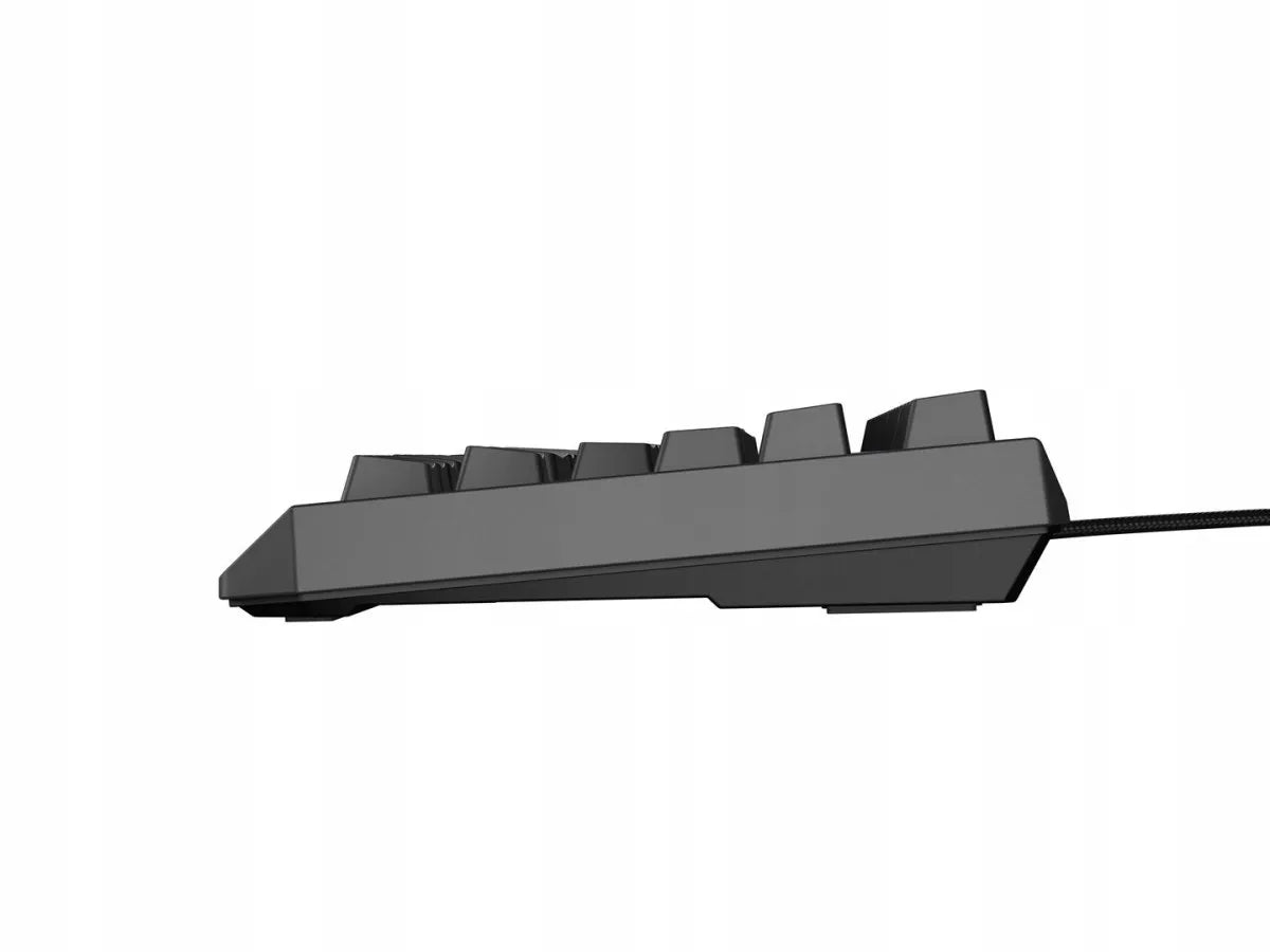 Mechaninė žaidimų klaviatūra Genesis Thor 230 TKL, US QWERTY, RGB, Outemu Red, juoda