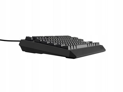 Mechaninė žaidimų klaviatūra Genesis Thor 230 TKL, US QWERTY, RGB, Outemu Red, juoda